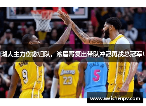 湖人主力伤愈归队，浓眉哥复出带队冲冠再战总冠军！