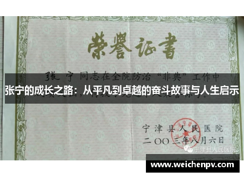 张宁的成长之路：从平凡到卓越的奋斗故事与人生启示